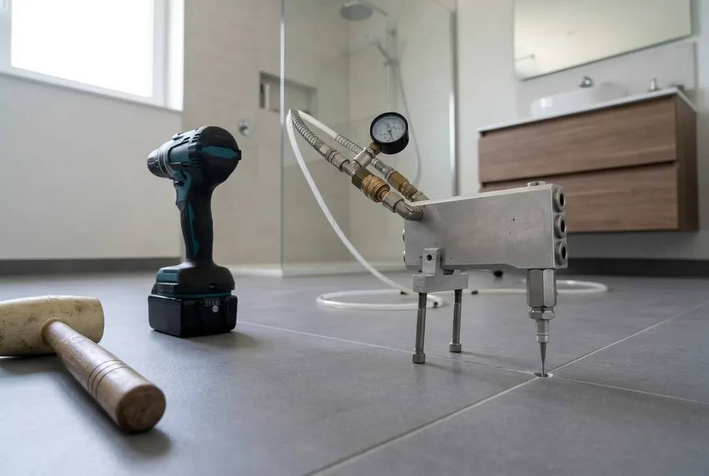 Kitbedrijf Papendrecht – holle tegels injecteren